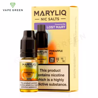 Pineapple Ice Nic Salt E-Liquid by Lost Mary Maryliq