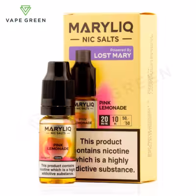 Pink Lemonade Nic Salt E-Liquid by Lost Mary Maryliq