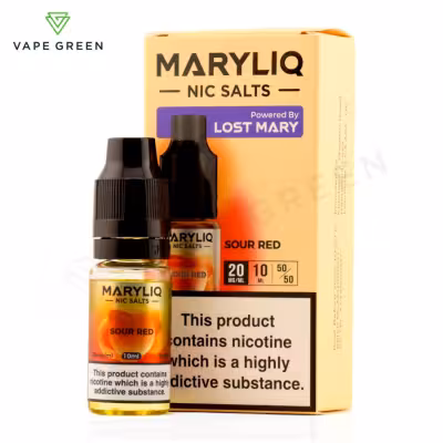 Sour Red Nic Salt E-Liquid by Lost Mary Maryliq