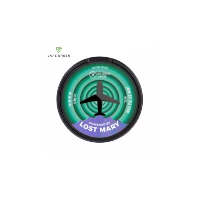 Max Polar Mint Nicotine Pouches by Lost Mary Airplane Mode