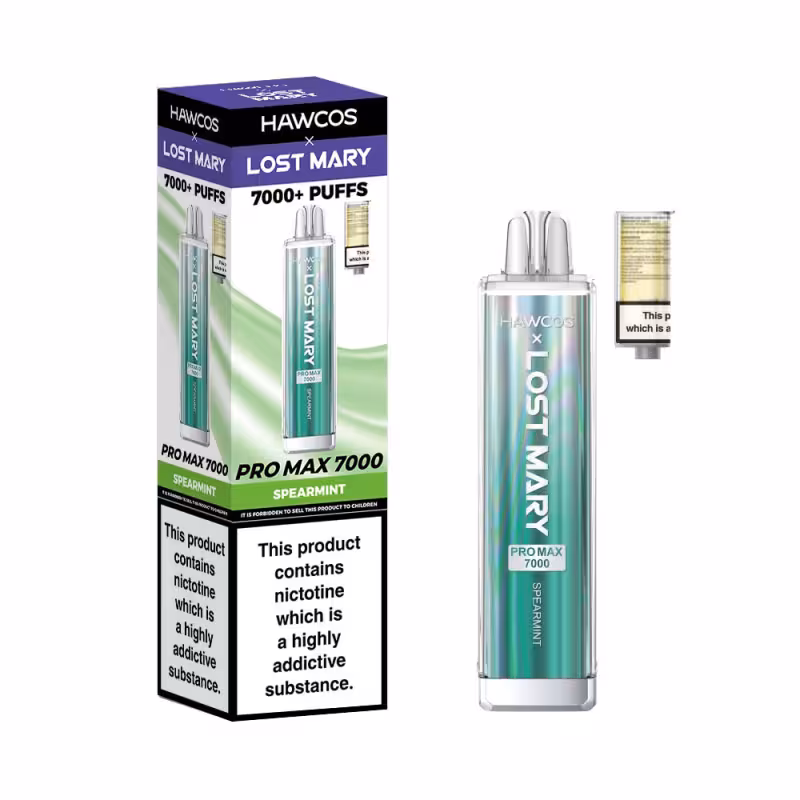 Hawcos x Lost Mary Crystal Pro Max 7000 Prefilled Pod Kit - Image 1