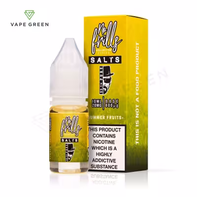 Summer Fruits Nic Salt E-Liquid by No Frills 99.1% Pure