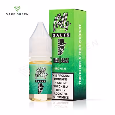 Tropical Nic Salt E-Liquid by No Frills 99.1% Pure