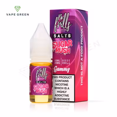 Gummy Nic Salt E-Liquid by No Frills Sugar Rush