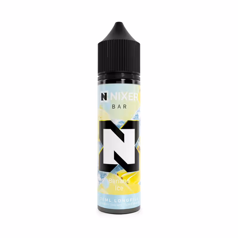 Banana Ice Longfill E-Liquid Concentrate by Nixer - Image 1