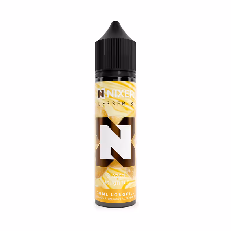 Glazed Doughnut Longfill E-Liquid Concentrate by Nixer - Image 1