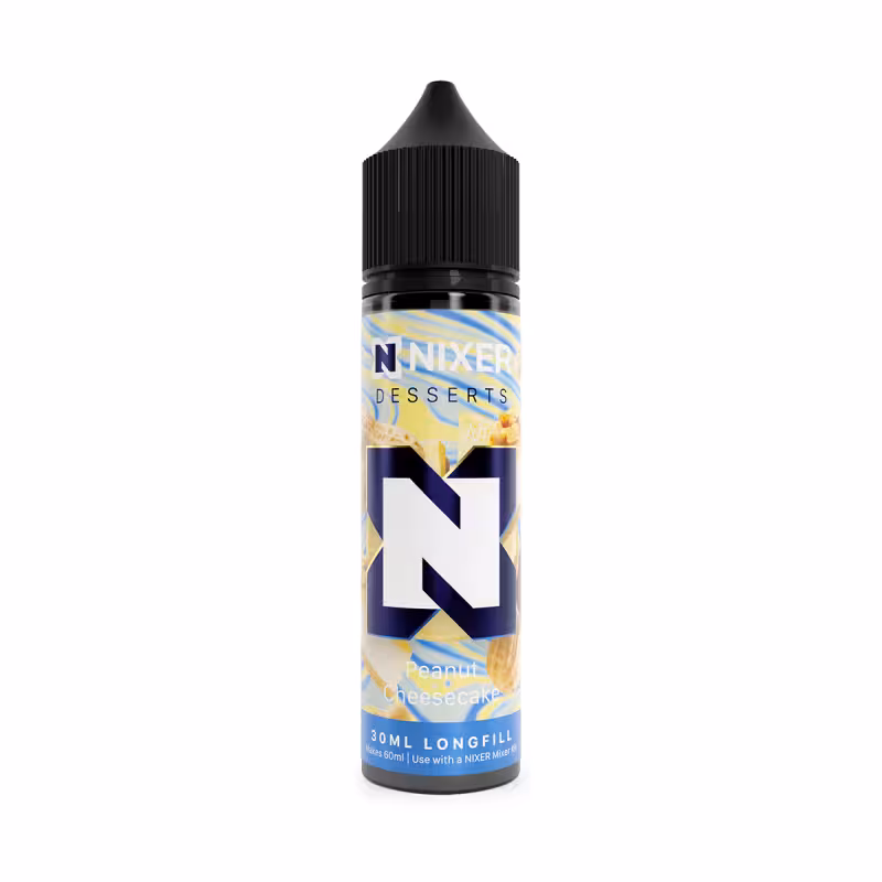 Peanut Cheesecake Longfill E-Liquid Concentrate by Nixer - Image 1