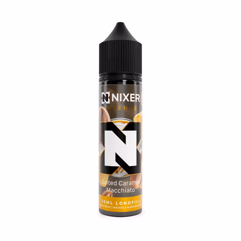 Salted Caramel Macchiato Longfill E-Liquid Concentrate by Nixer - Image 1