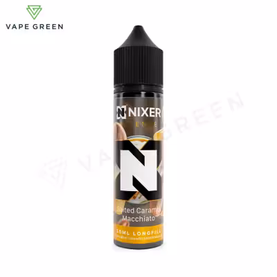 Salted Caramel Macchiato Longfill E-Liquid Concentrate by Nixer