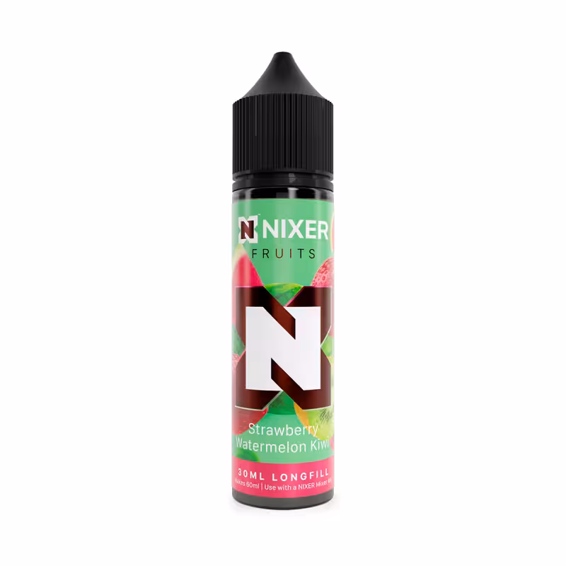Strawberry Watermelon Kiwi Longfill E-Liquid Concentrate by Nixer - Image 1