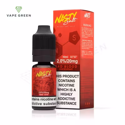 Bad Blood Nic Salt E-Liquid by Nasty Juice
