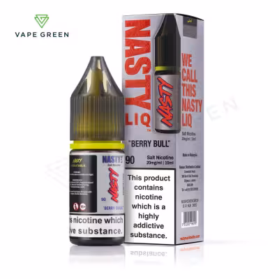 Berry Bull Nic Salt E-Liquid by Nasty Liq
