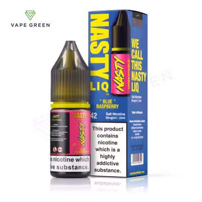 Blue Raspberry Nic Salt E-Liquid by Nasty Liq
