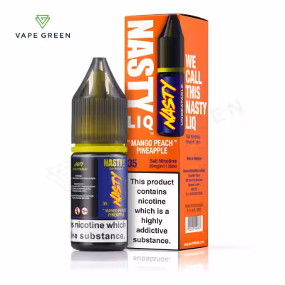Mango Peach Pineapple Nic Salt E-Liquid by Nasty Liq