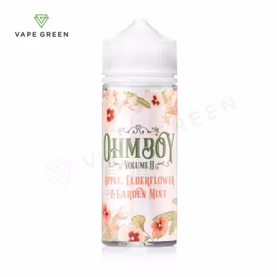 Apple, Elderflower & Garden Mint E-Liquid by Ohm Boy Volume II 100ml
