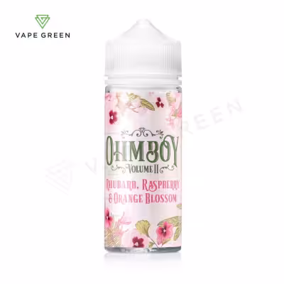 Rhubarb, Raspberry & Orange Blossom E-Liquid by Ohm Boy Volume II 100ml