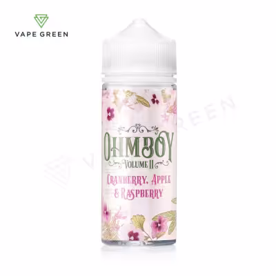 Cranberry, Apple & Raspberry E-Liquid by Ohm Boy Volume II 100ml