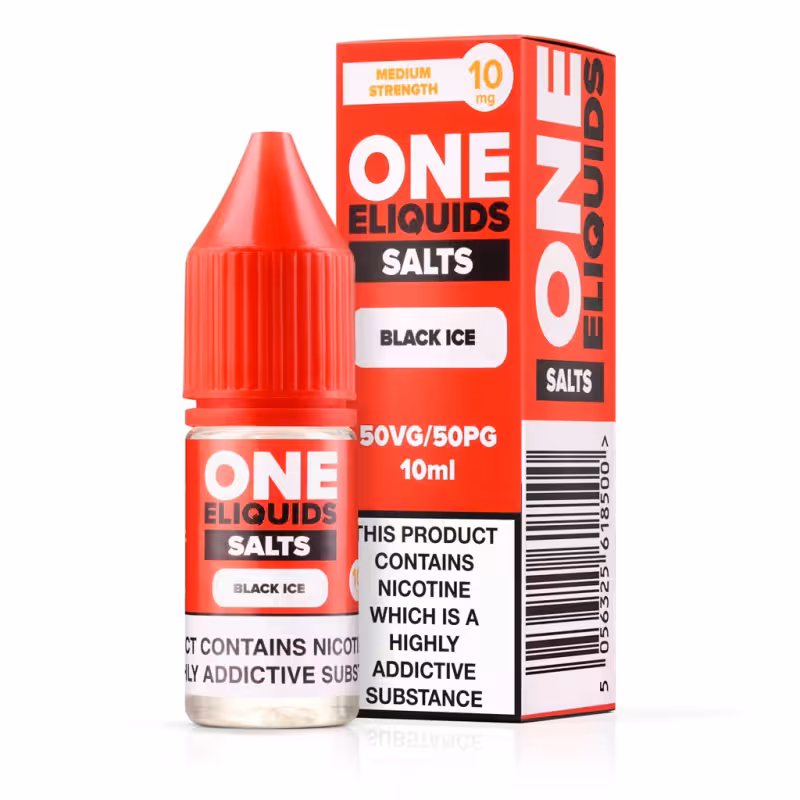 Black Ice Nic Salt E-Liquid by One E-Liquids - Image 1