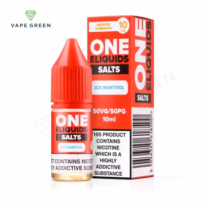 Ice Menthol Nic Salt E-Liquid by One E-Liquids