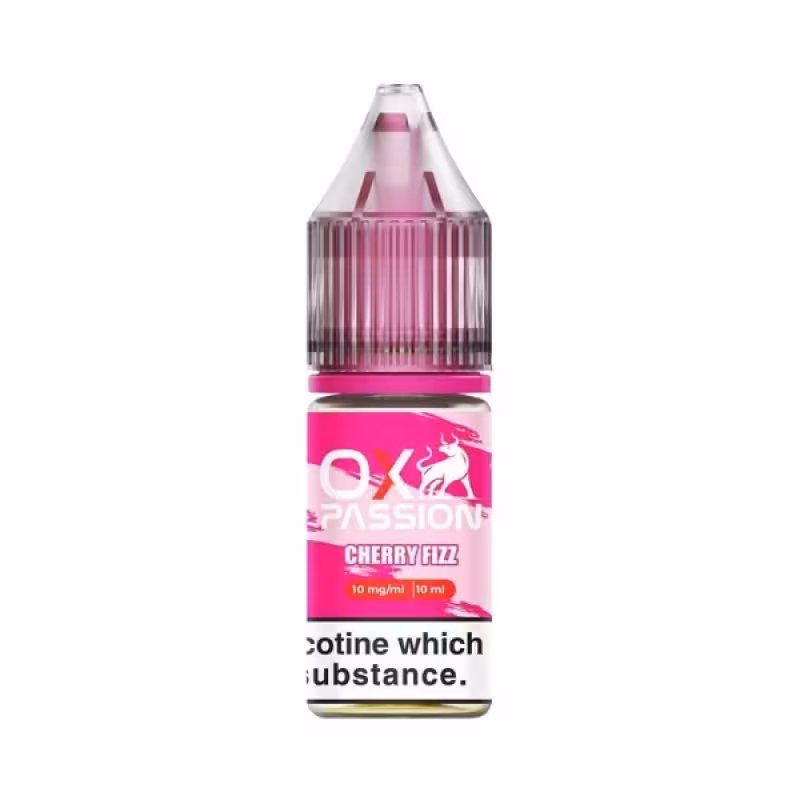 Cherry Fizz Nic Salt E-liquid by OXVA OX Passion - Image 1