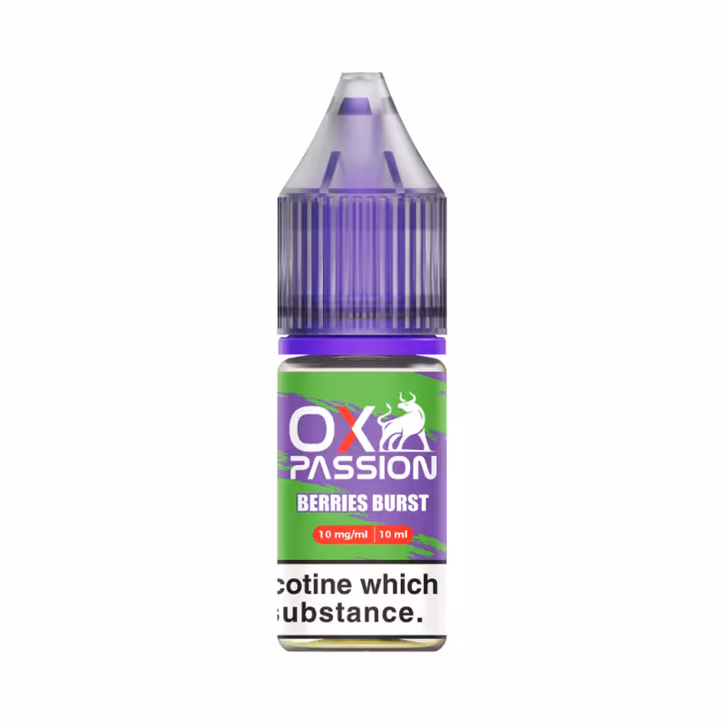 Berries Burst Nic Salt E-Liquid by OX Passion - Image 1