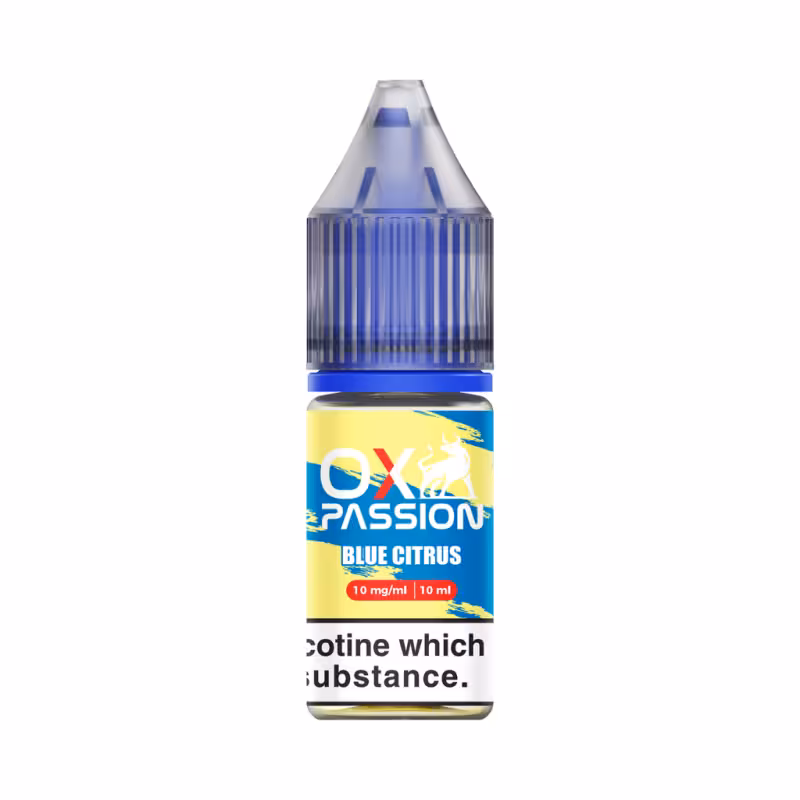 Blue Citrus Nic Salt E-Liquid by OX Passion - Image 1