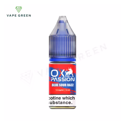 Blue Sour Razz Nic Salt E-Liquid by OX Passion