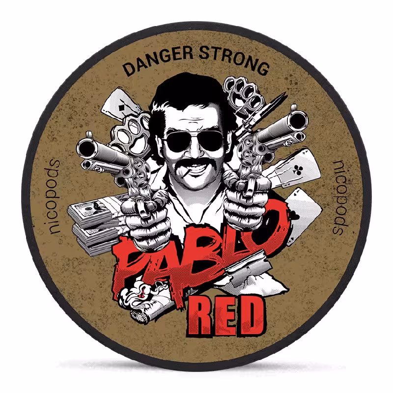 Red Nicotine Pouches by Pablo - Image 1