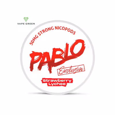 Strawberry Lychee Nicotine Pouches by Pablo