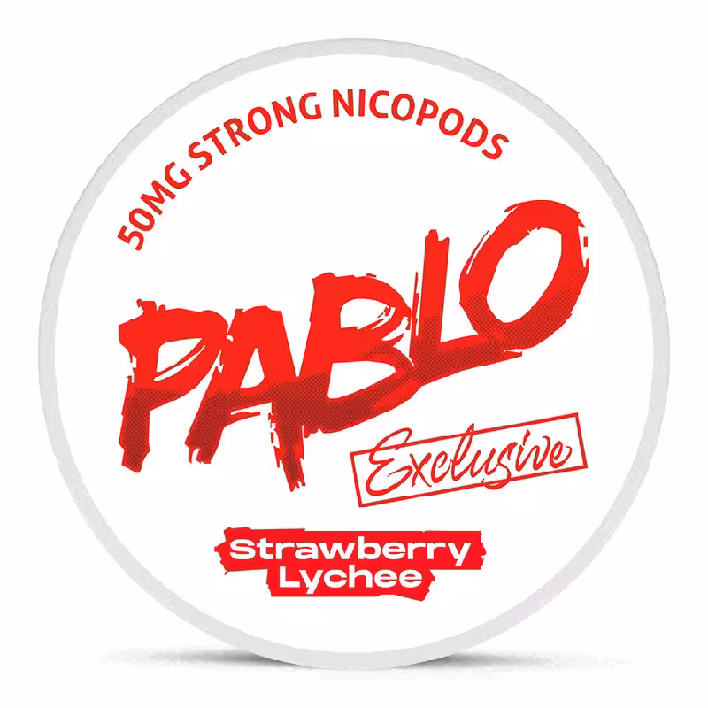 Strawberry Lychee Nicotine Pouches by Pablo - Image 1