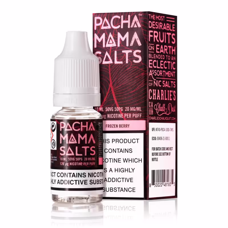 Frozen Berry Nic Salt E-Liquid by Pacha Mama - Image 1