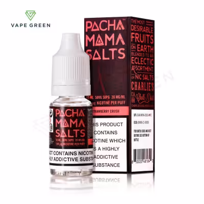 Strawberry Crush Nic Salt E-Liquid by Pacha Mama