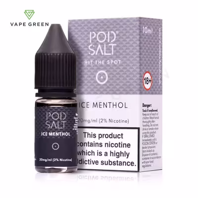 Ice Menthol Nic Salt E-Liquid by Pod Salt