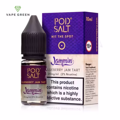 Blueberry Jam Tart Nic Salt E-Liquid by Pod Salt