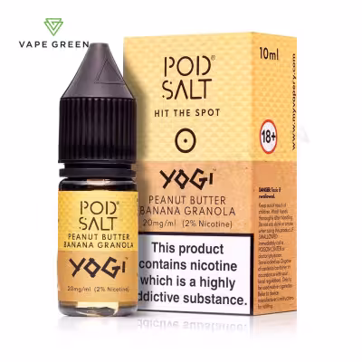 Peanut Butter Banana Granola Nic Salt E-Liquid by Pod Salt