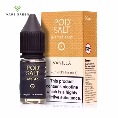 Vanilla Nic Salt E-Liquid by Pod Salt