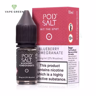 Blueberry Pomegranate Nic Salt E-Liquid by Pod Salt