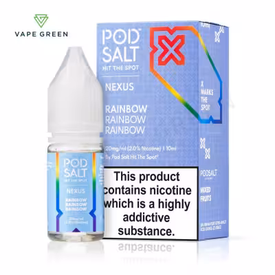 Rainbow Nic Salt E-Liquid by Nexus Pod Salt
