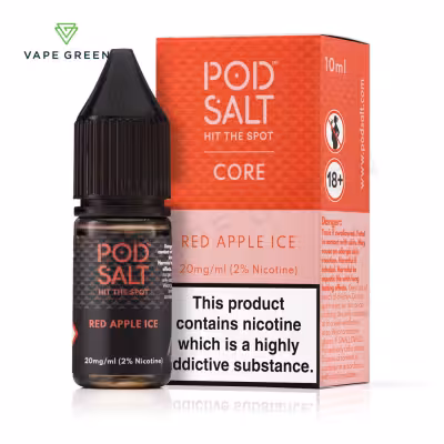 Red Apple Ice Nic Salt E-Liquid by Pod Salt Core
