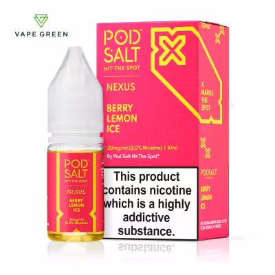 Berry Lemon Ice Nic Salt E-Liquid by Nexus Pod Salt