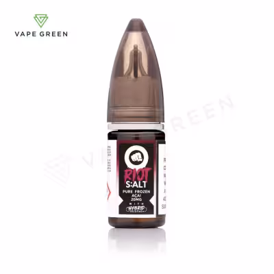 Pure Frozen Acai Hybrid Nic Salt E-Liquid by Riot Squad Black Edition