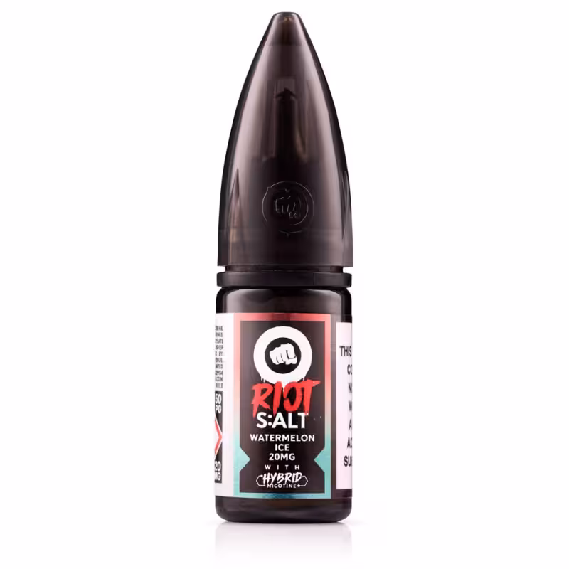 Watermelon Ice Hybrid Nic Salt E-Liquid by Riot Squad - Image 1