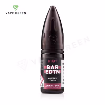 Cherry Cola Nic Salt E-Liquid by Riot BAR EDTN