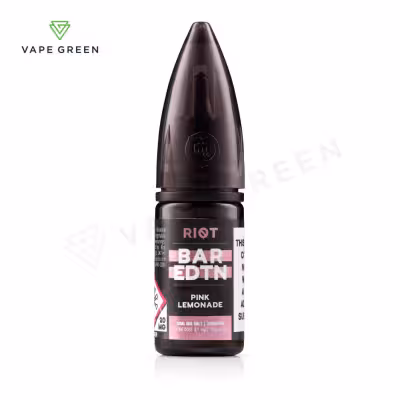 Pink Lemonade Nic Salt E-Liquid by Riot BAR EDTN
