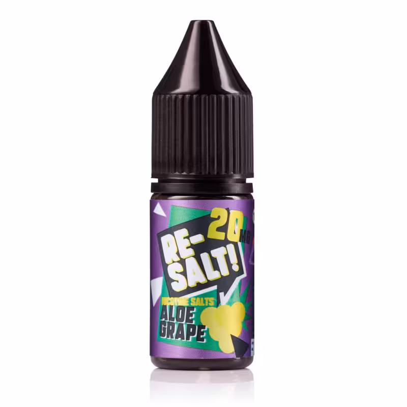 Aloe Grape Nic Salt E-Liquid by Re-Salt - Image 1