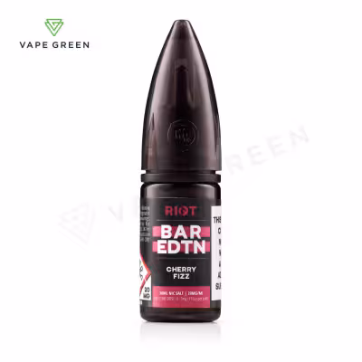 Cherry Fizz Nic Salt E-Liquid by Riot BAR EDTN  - SAMPLE