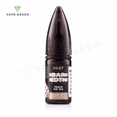 Peach Ice Tea Nic Salt E-Liquid by Riot BAR EDTN  - SAMPLE