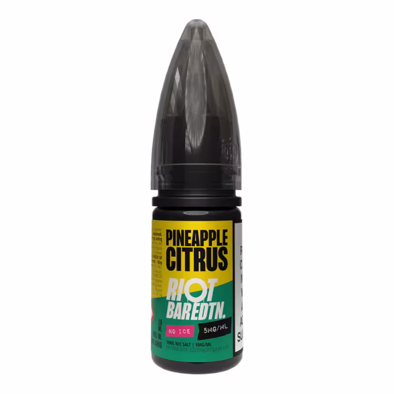Pineapple Citrus Nic Salt E-Liquid by Riot BAR EDTN No Ice - Image 1