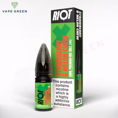 Strawberry Melon Chew Nic Salt E-Liquid by Riot X