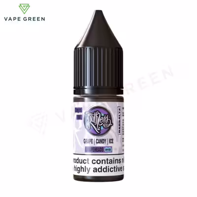 Grapeheads On Ice Nic Salt E-Liquid by Ruthless Bar Saltz